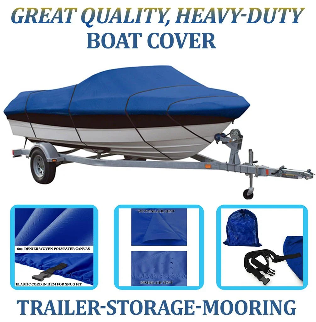 Boat Cover for Starcraft Tournament Fish 170 1996 T409