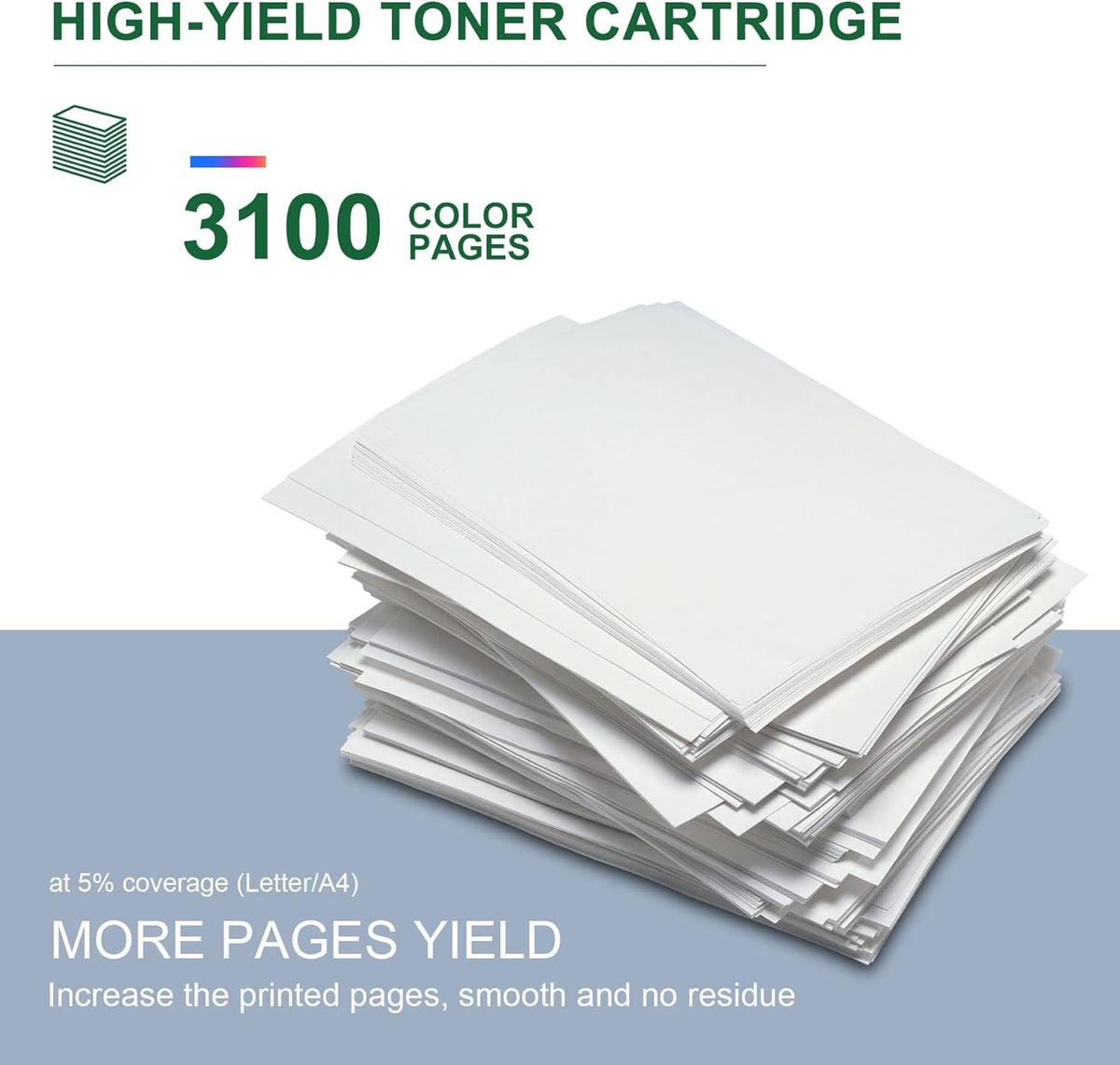 Cyan Toner Cartridge for HP Printer N1899