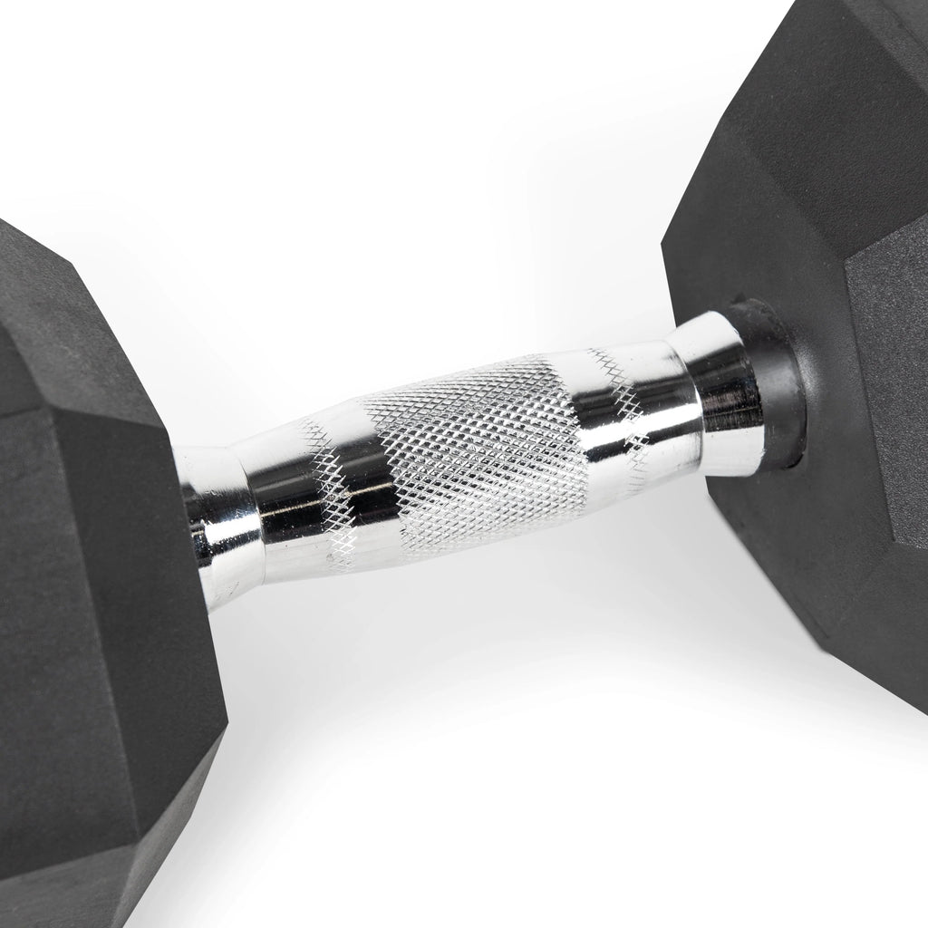 3lb Rubber Hex Dumbbell U101523