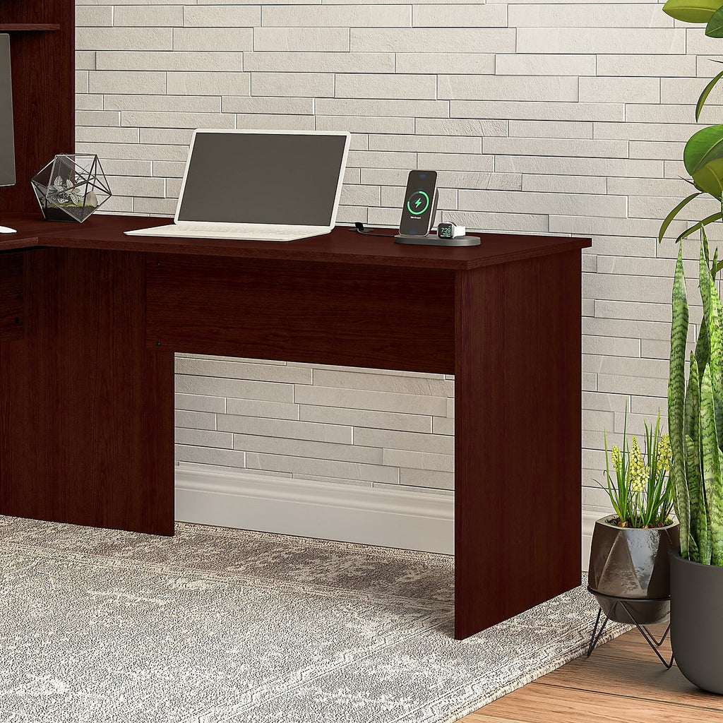 Engineered Wood Desk Return in Harvest Cherry B5272