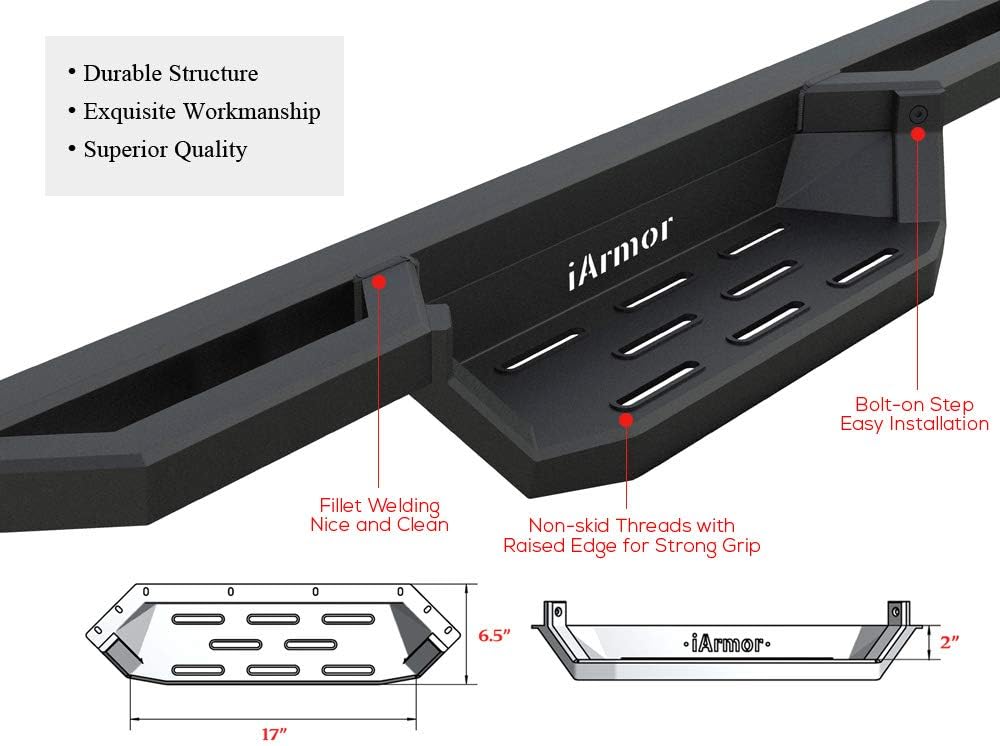 Drop Steps Running Boards Rocker Slider J5655