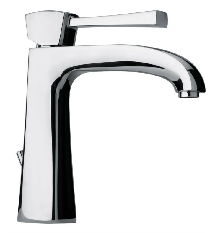Single Lever Handle Lavatory Faucet Brushed Nickel Q158512