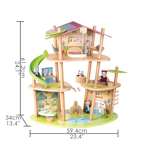Educational Toy Doll House with Furniture C538765