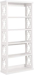 White 5 Shelf Bookcase U168462