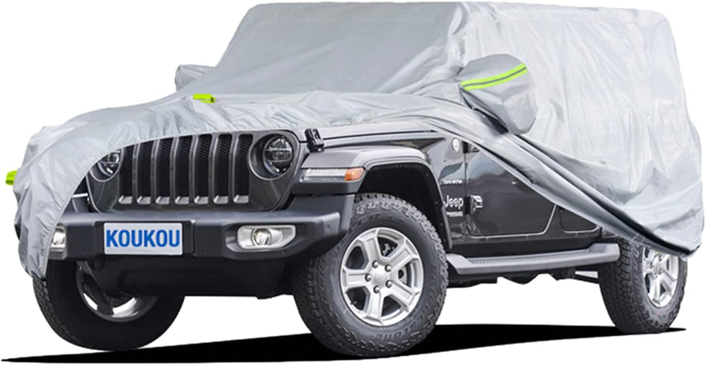 6 Layers SUV Car Cover with Zipper Door V77400