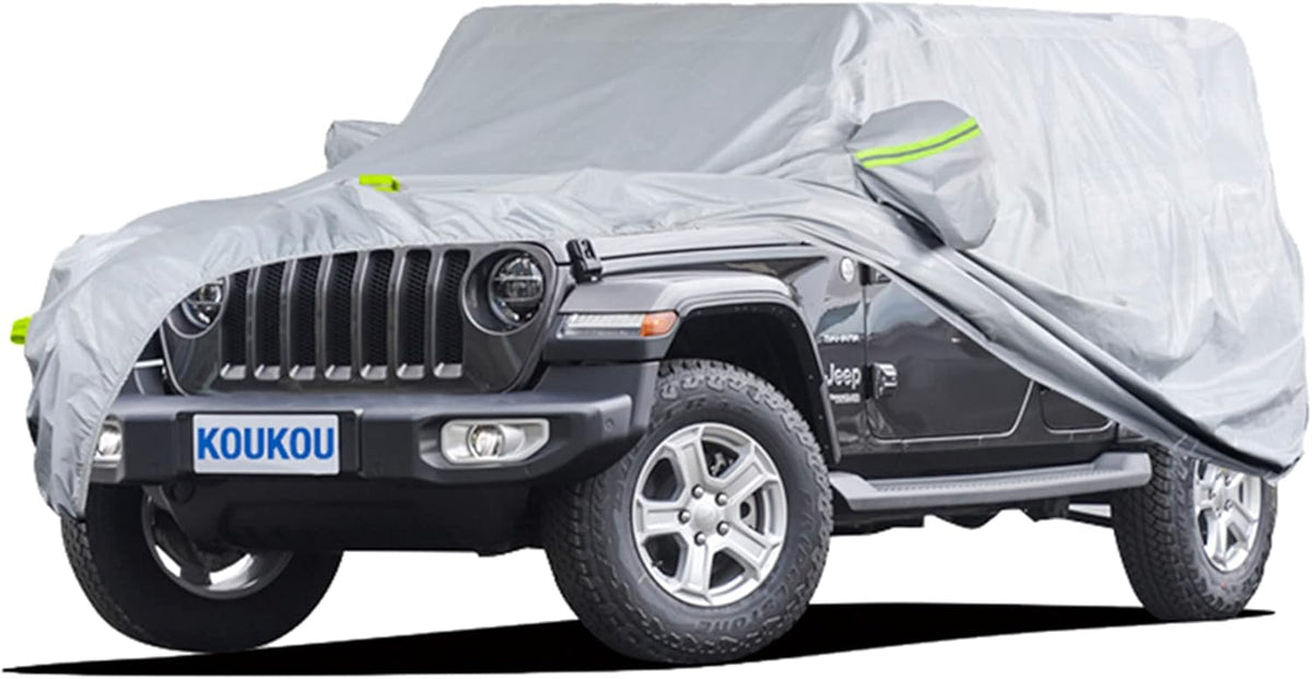 6 Layers SUV Car Cover with Zipper Door V77400
