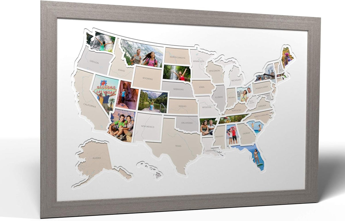 50 States USA Photo Map O417207
