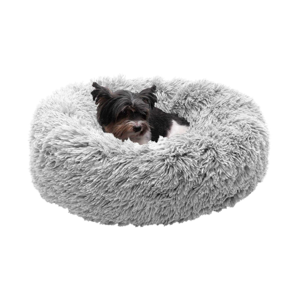 Long Fur Donut Dog Bed I922