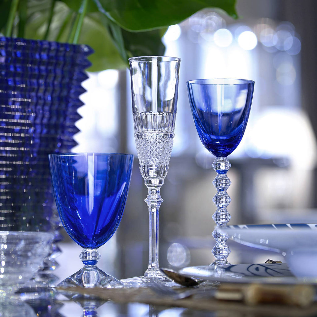 Blue Wine Glass Set of 2 F705