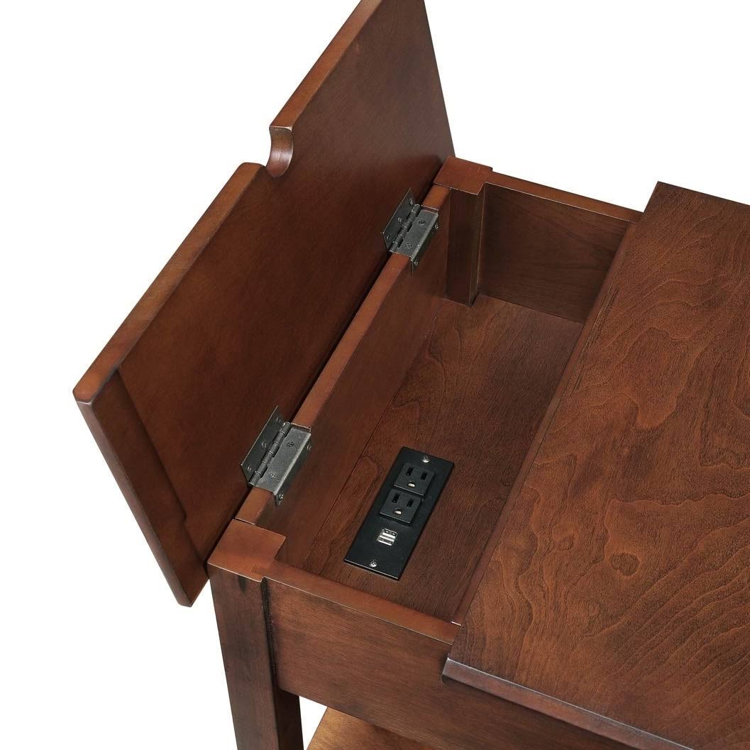 1-drawer 1-door Side Table with USB Charger L376773