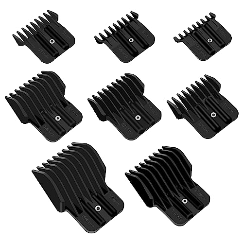 4 Pack Clipper Guards, 1/16", 1/8", 1/4", 3/8", Black Z5965