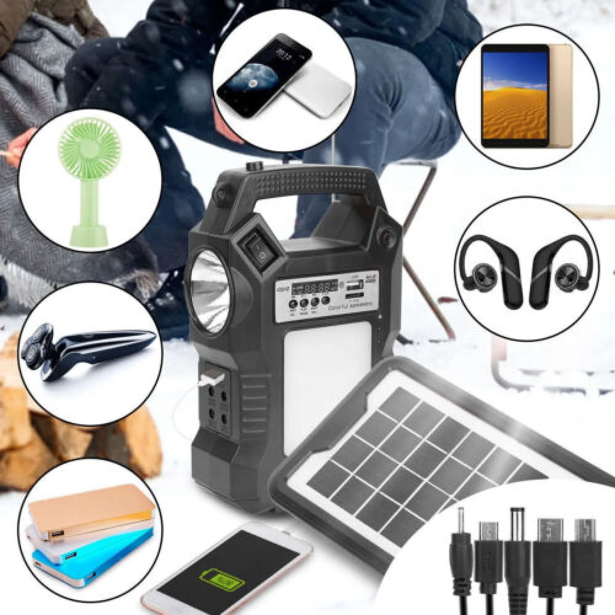 Portable Solar Power Station X3264
