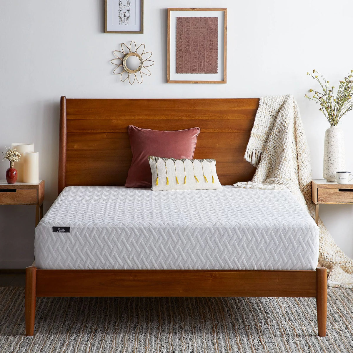 10" Medium Plush Gel Memory Foam Mattress, Queen C18030