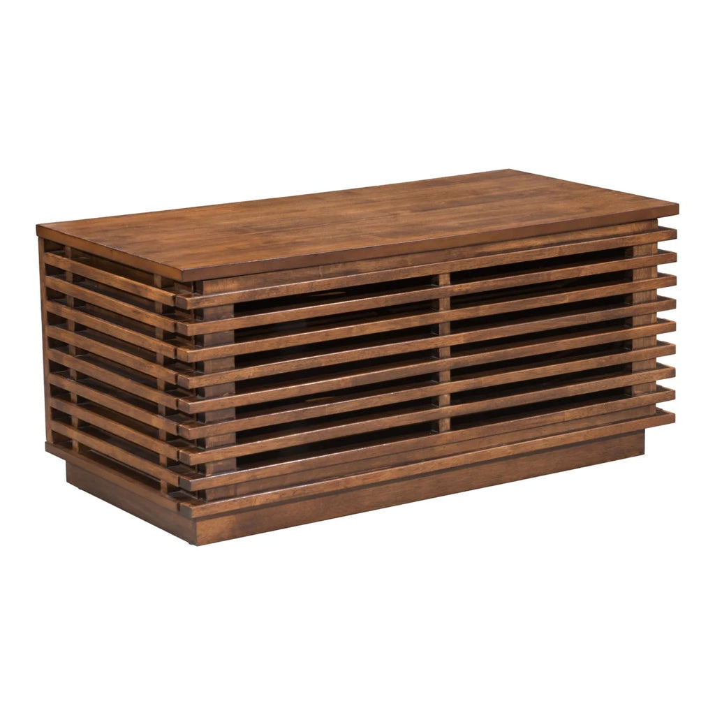 Walnut Entertainment Stand B877