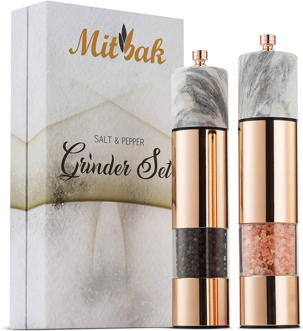 Salt and Pepper Grinder Set with Ceramic Mechanism U116