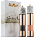 Salt and Pepper Grinder Set with Ceramic Mechanism U116