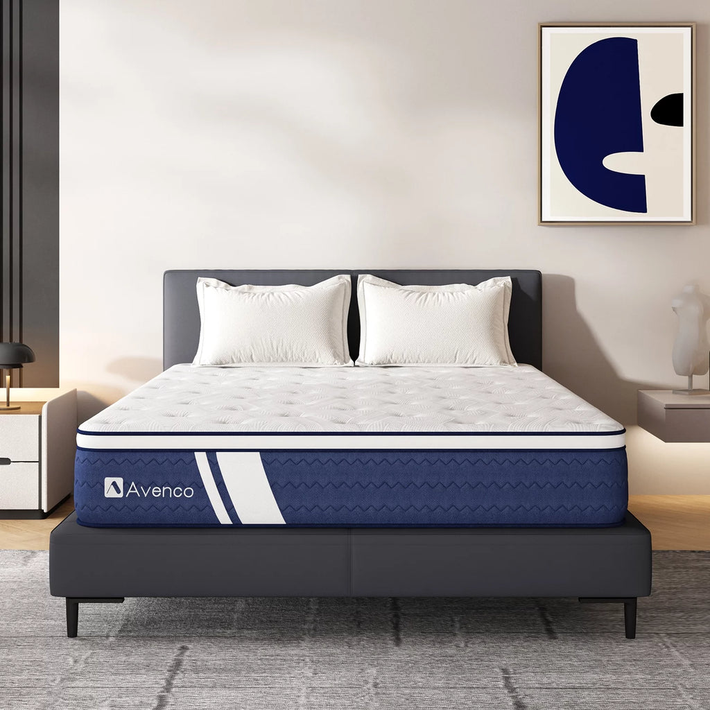 Queen Gel Memory Foam Pocket Spring Hybrid Mattress J28751