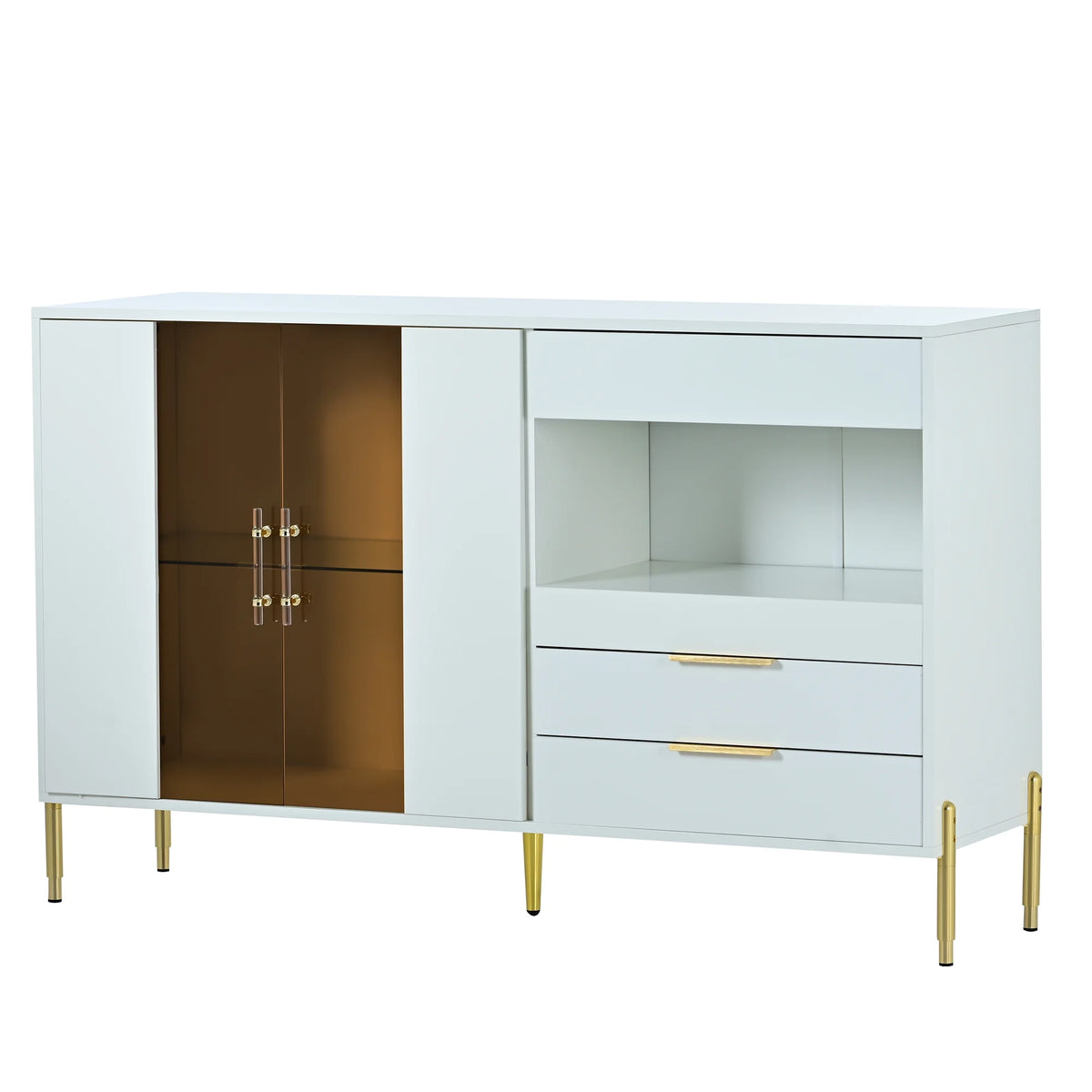 Storage Cabinets with Acrylic Doors and Adjustable Shelves L92798