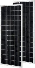 200 Watt 12 Volt Monocrystalline Solar Panel 2 Pack C9717