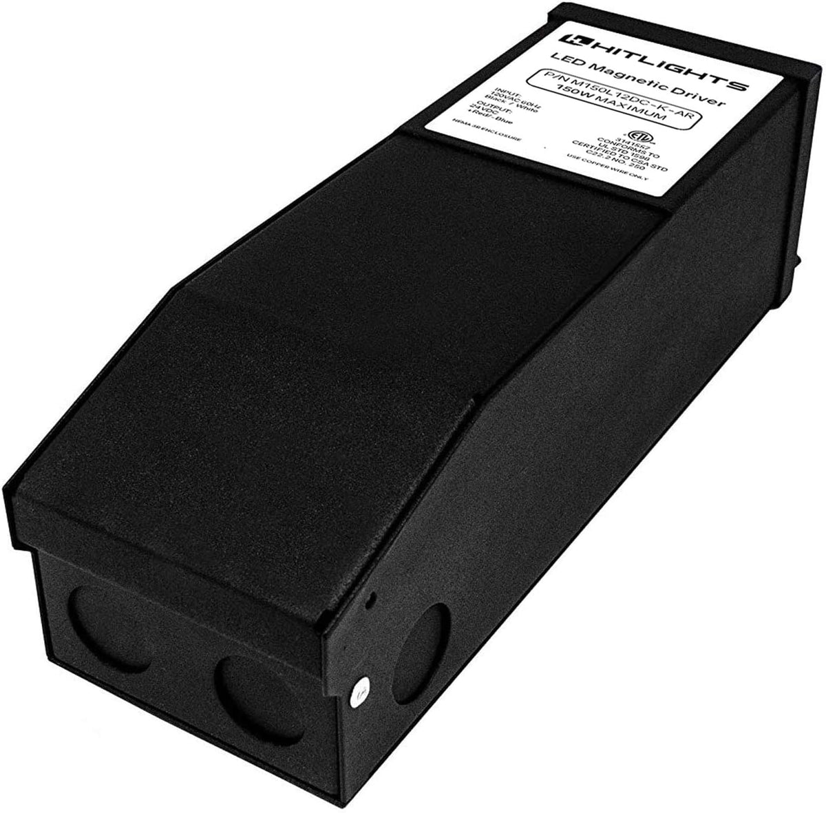 150W Dimmable LED Driver Magnetic 110V AC-24V DC Transformer J548