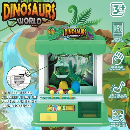 Large Dinosaur Claw Machine for Kids U90685