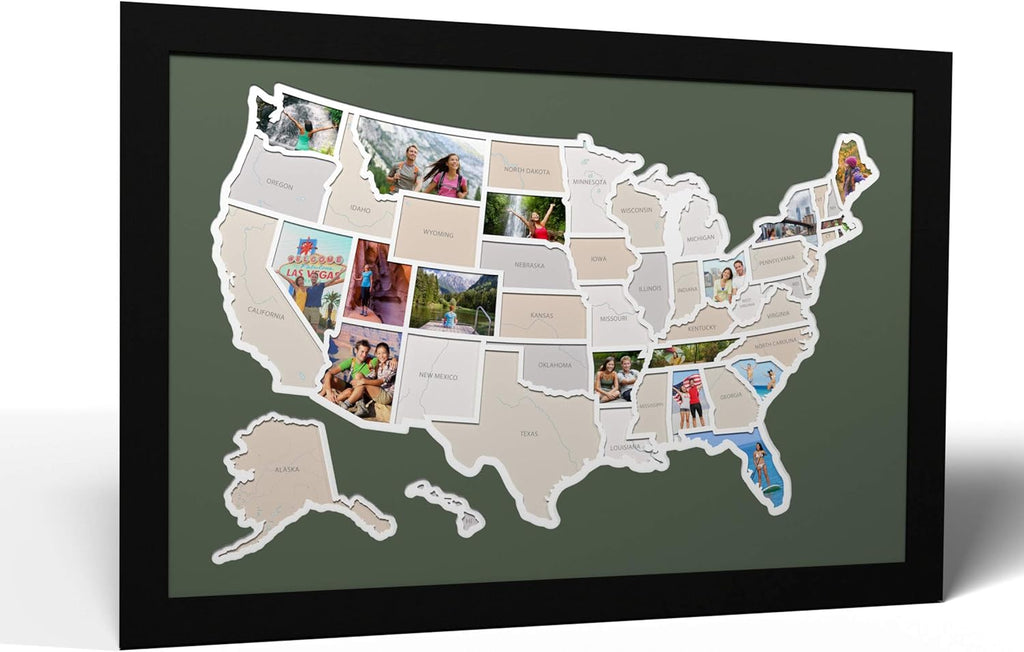 50 States USA Photo Map O417207