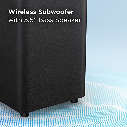 2.1 Channel Sound Bar with Wireless Subwoofer B291198