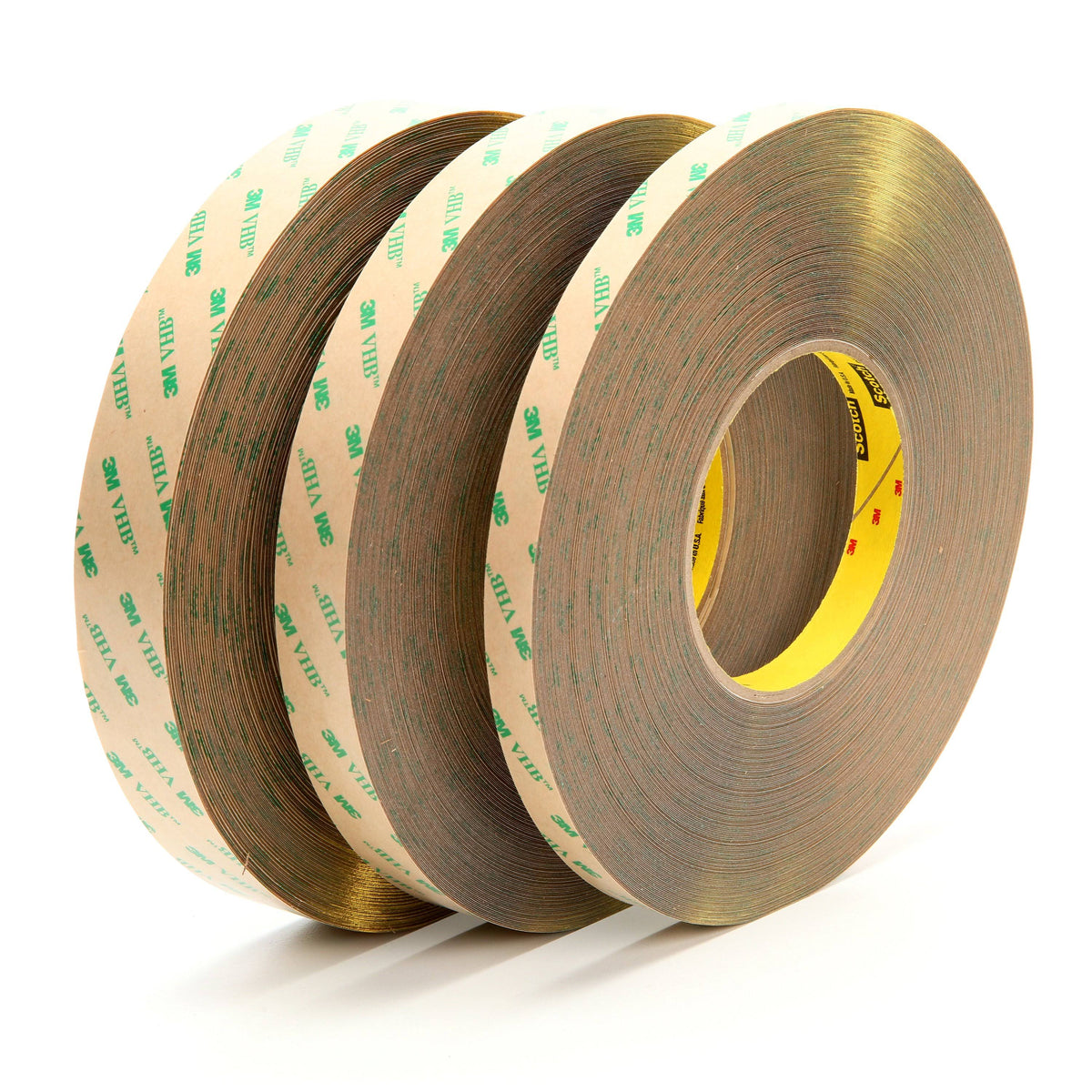 Clear Adhesive Transfer Tape, 1.25 in x 60 yd 10 mil, 6 Rolls P80481