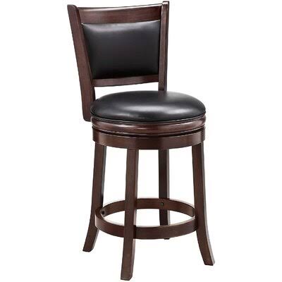 Swivel Bar Height Stool Cappuccino F785