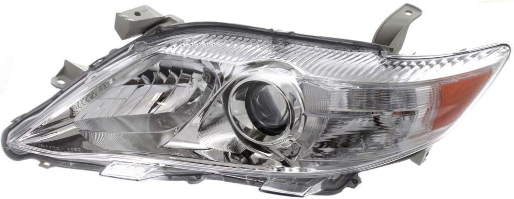 Passenger Side Headlight for Toyota Camry 2010 2011 Non SE Model Y8871