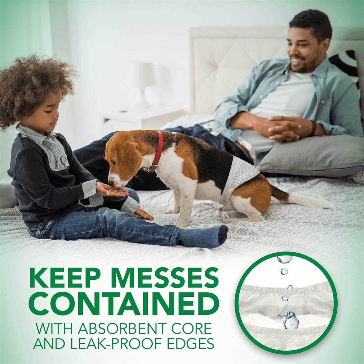 Disposable Male Dog Wraps R280