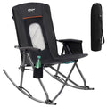 Oversized Folding Rocking Camping Chair with Carry Bag O124