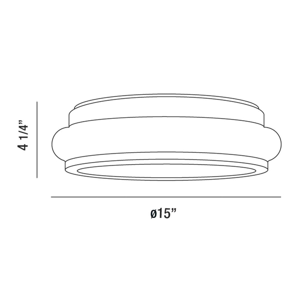 LED Flush-Mount Light N108