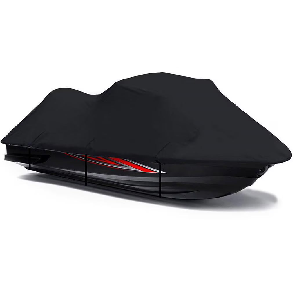 Black Jet Ski PWC Cover 2 Seater H3856