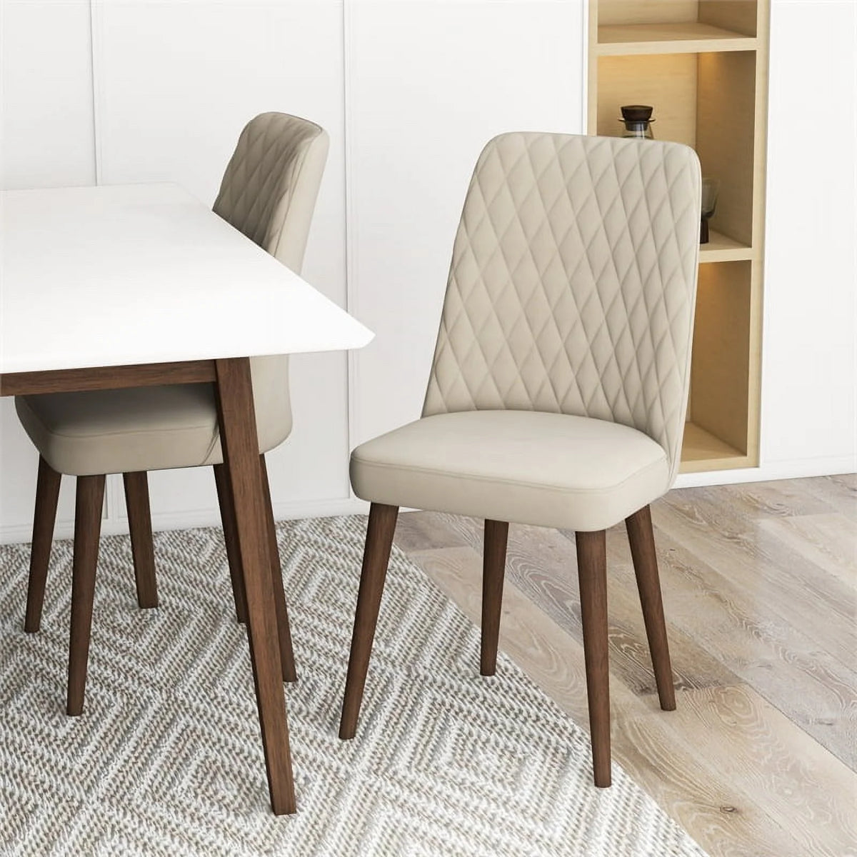 Mid Century Modern Kitchen Table and Chairs for 4 A794