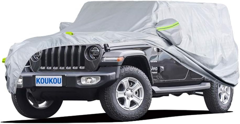 6 Layers SUV Car Cover with Zipper Door V77400