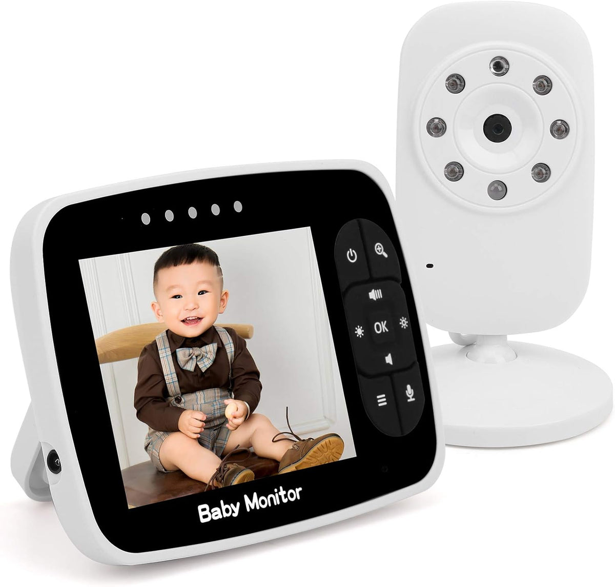 3.5" Video Baby Monitor with Camera and Audio L290