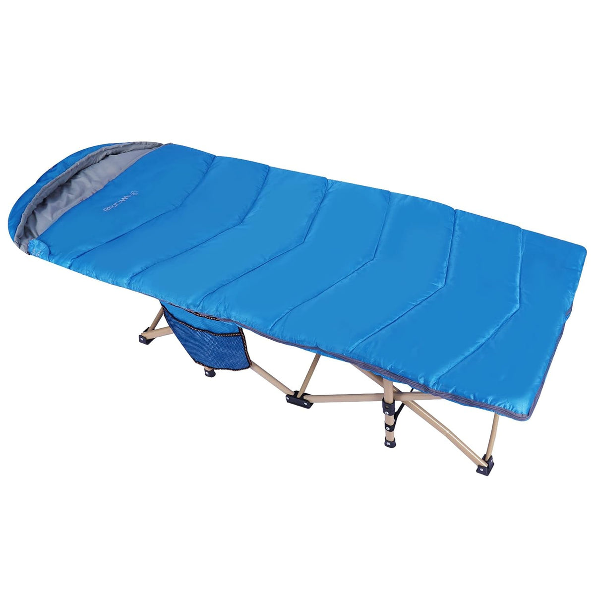 Kids Portable Folding Cot Bed, Blue 53x26 G78117