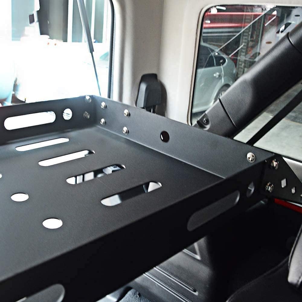 Aluminum Alloy Cargo Rack Basket Storage Carrier for 2018-2021 Wrangler JLU 4 Doors C744