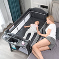Baby Crib with Mattress Bedside Sleeper G5002