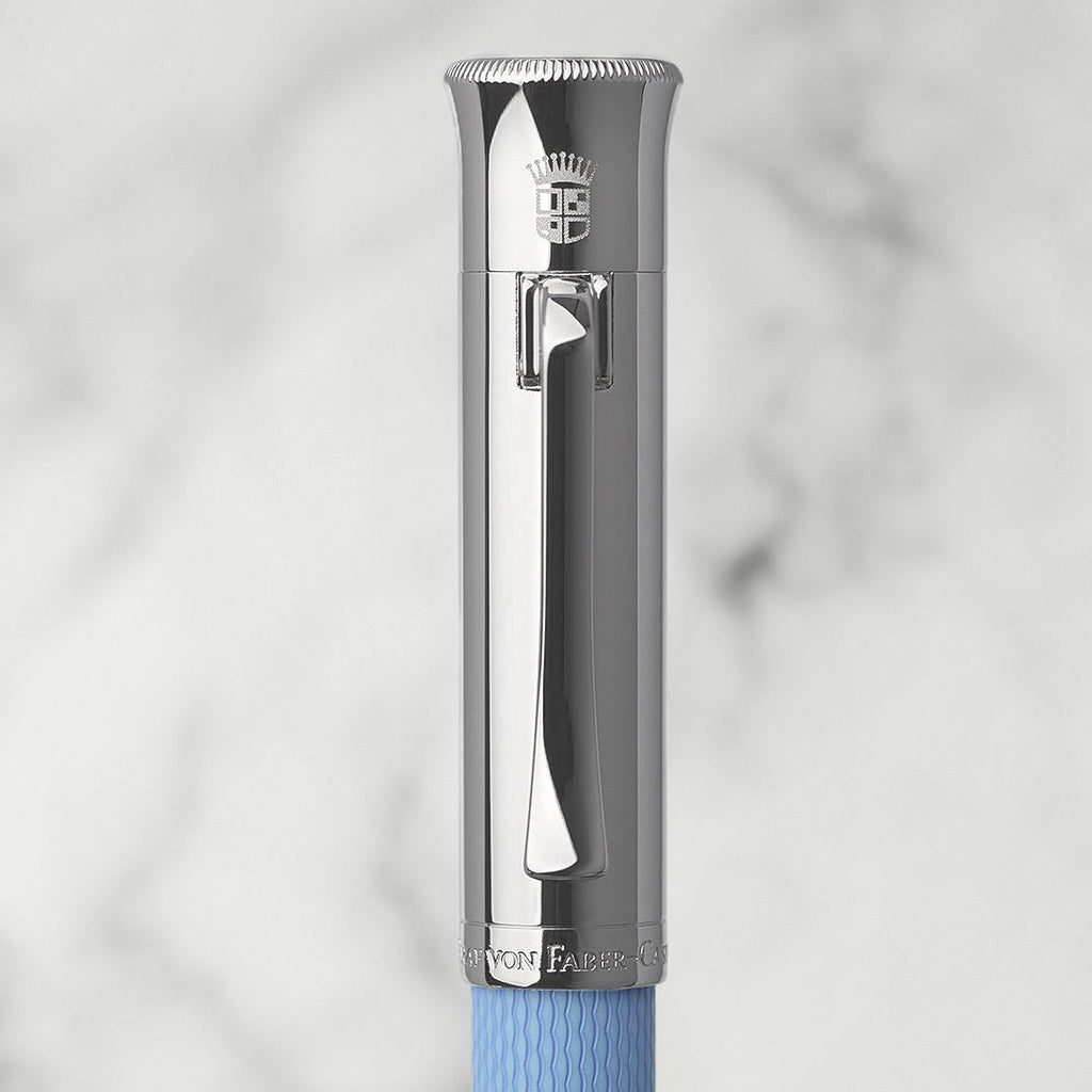 Fountain Pen Guilloche Gulf Blue - Fine B73013