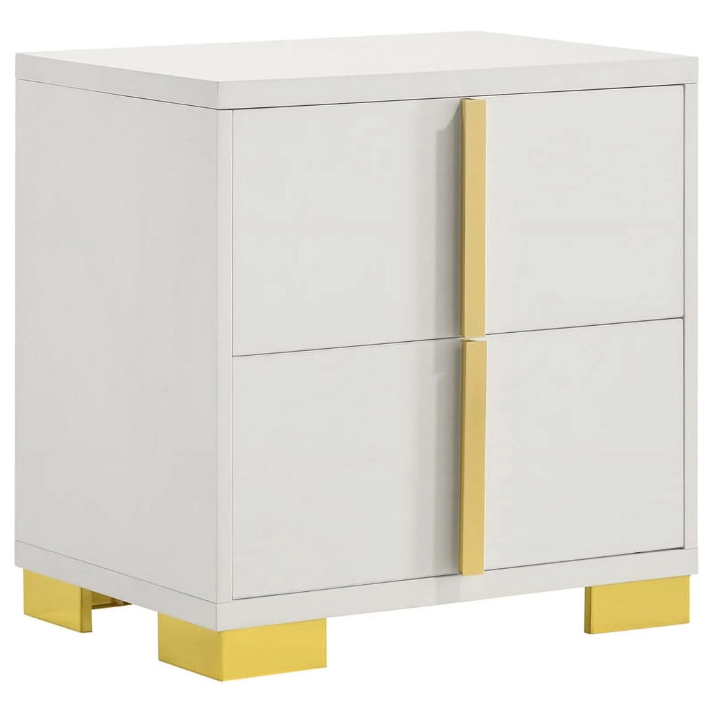 5 Piece Contemporary Wood Eastern King Bedroom Set O234020
