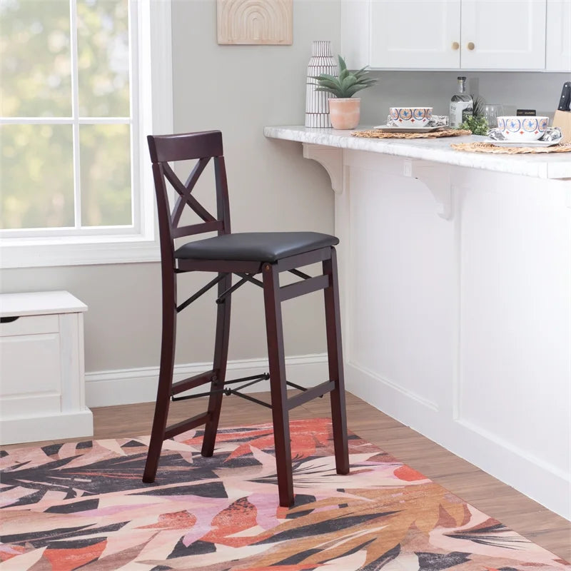 30 inch Folding Bar Stool J4554
