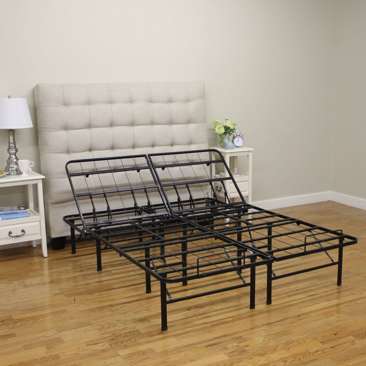 California King Size Metal Bed Frame V2137
