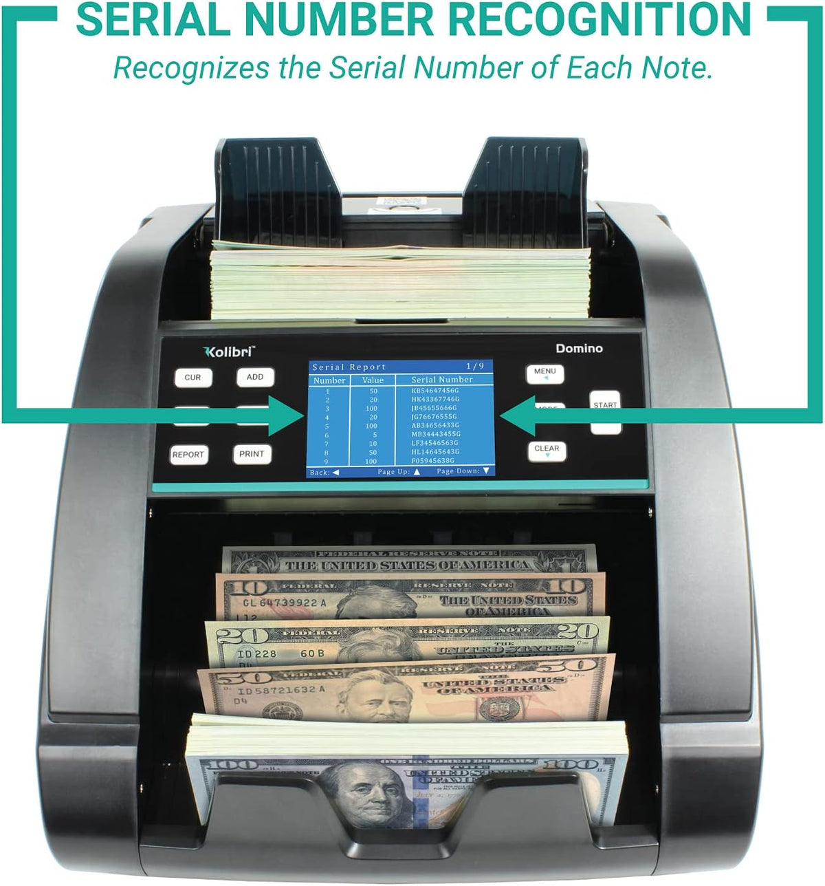 Money Counter Machine with Counterfeit Bill Detector M33544