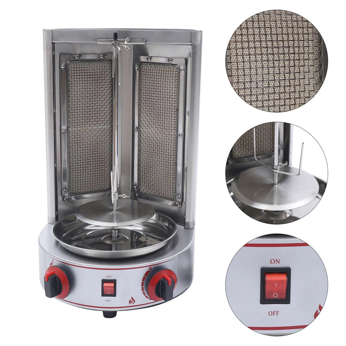 Commercial Gas Vertical Broiler Shawarma Machine W555
