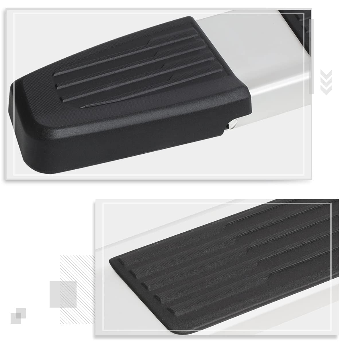 6 Inch Running Boards Side Steps Nerf Bars B92697
