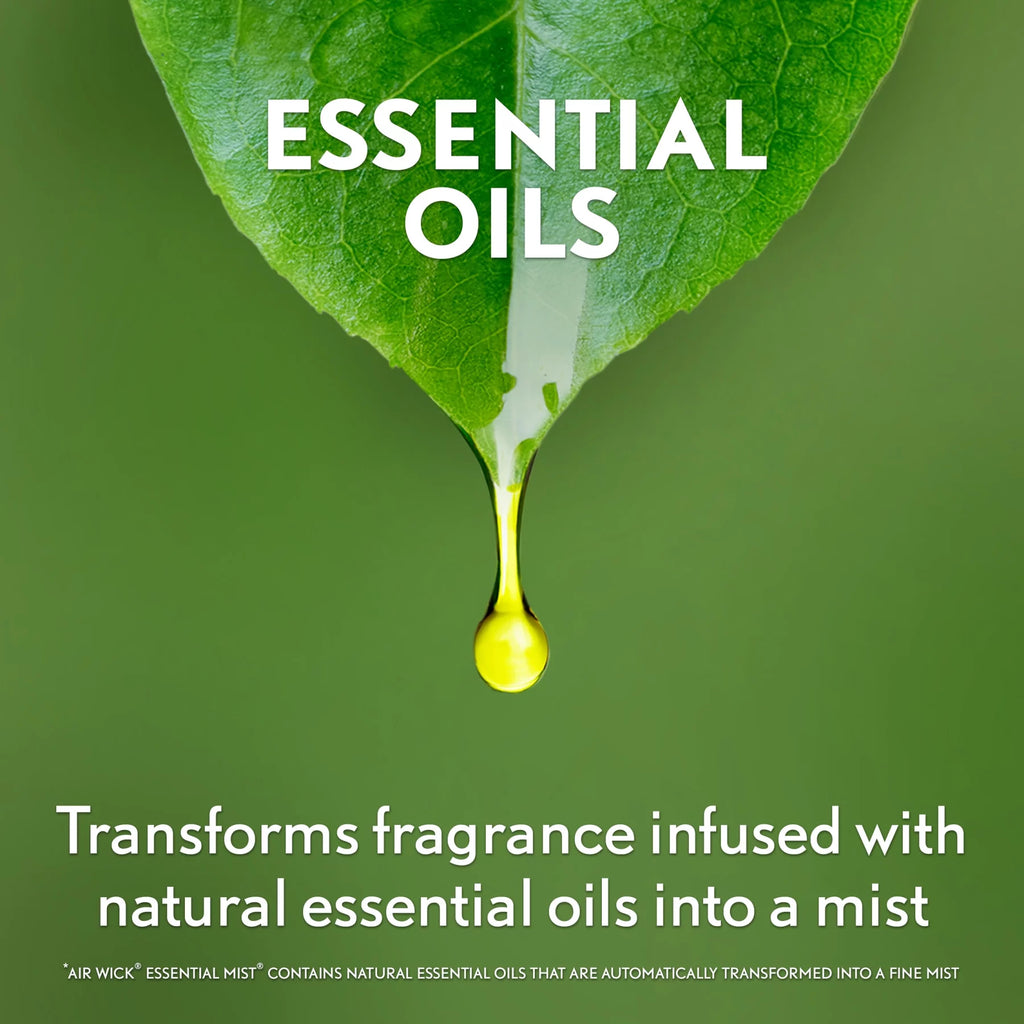 Essential Mist Starter Kit Diffuser Refill Pumpkin Spice Air Freshener T981