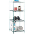 Poly-Green 5 Tier Wire Shelving Starter Unit U173