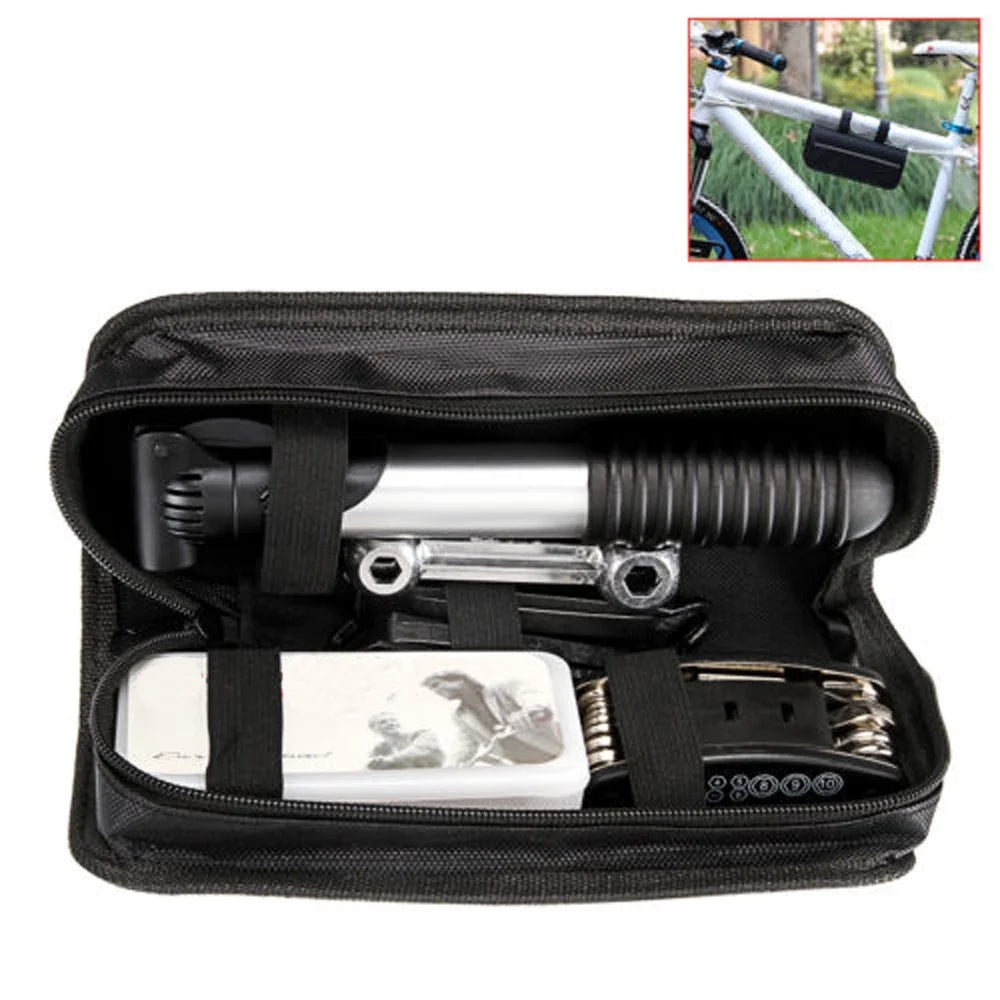 16in1 Multi-function Bike Repair Tool Set With Pump O984450